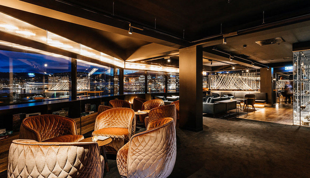 Macq 01 Hotel Χόμπαρτ Εξωτερικό φωτογραφία The interior of the bar